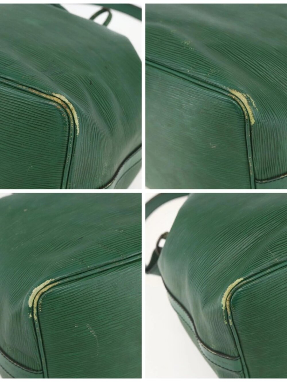 LOUIS VUITTON Epi Petit Noe Shoulder Bag Green M44104 LV Auth 159220 - Picture 15 of 16